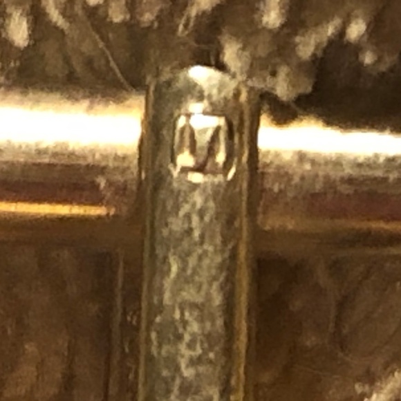 VTG FLEX-CET Masonic Freemason Tie Clips/Cuff Links Lot Red 3 pc/Black/Gold Tone - Picture 12 of 14